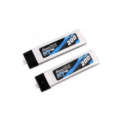 LiPo 200mAh 3,7V 45C Tattu Gens Ace Molex 2ks – Zboží Mobilmania