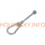 MAWER Houpačkový hák typ O 160mm M12 – Zboží Dáma