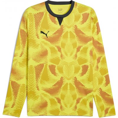 Puma TEAMTARGET GL LS JERSEY JR dětský brankářský dres žlutá 152 – Hledejceny.cz
