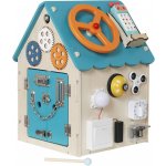 2Kids Toys Activity board domeček tyrkysovový – Sleviste.cz