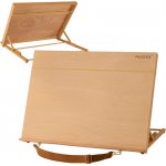 Meeden stolní stojan s deskou 6076, 48×65 cm nastavitelný dřevěný stojan – Zboží Mobilmania