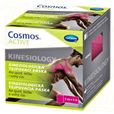 Hartmann Cosmos Active kineziologického tejpovací páska růžová 5 cm x 5 m – Hledejceny.cz