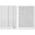 Podložky do sešitů papírové + PVC podložka A5 linka čtvereček papírová – Zboží Dáma Podložky do sešitů papírové + PVC podložka A5 linka čtvereček papírová – Zboží Dáma