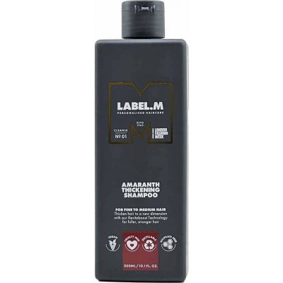 Label.m Amaranth Thickening Shampoo Posilující a zhušťující šampon 300 ml – Zboží Mobilmania