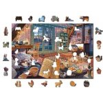 WOODEN CITY Dřevěné Útulná chata 2v1 EKO 505 dílků – Sleviste.cz