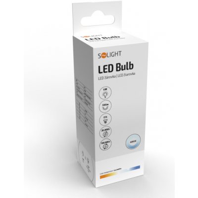Solight žárovka LED E14 6W bílá studená – Hledejceny.cz