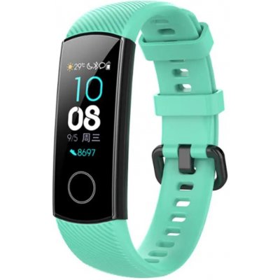 ESES 1530003954 - Silikonový řemínek pro Honor Band 4 a Honor Band 5 - Mátový – Zboží Živě