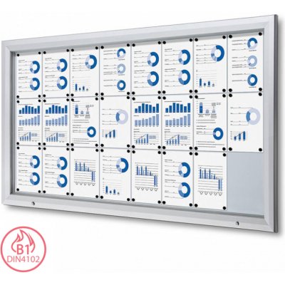 Jansen Display venkovní vitrína typu T 24 x A4 – Zboží Dáma