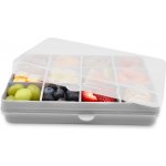 Melii Snackle Box krabička na svačinu 1368 ml Šedá – Zboží Dáma