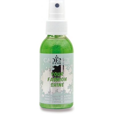 Cadence Barvy na textil Your Fashion Shine zelená 100 ml – Hledejceny.cz