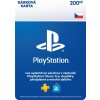 Herní kupon PlayStation Store dárková karta 200 Kč CZ