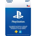 PlayStation Store dárková karta 200 Kč CZ – Hledejceny.cz