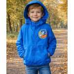 Eplusm chlapecká bunda Sonic s fleece podšítím modrá – Sleviste.cz