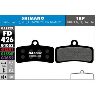 Galfer FD426 Standard G1053 brzdové destičky – Hledejceny.cz