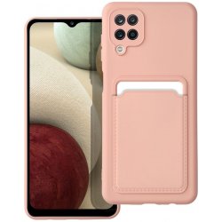 Pouzdro Forcell CARD CASE SAMSUNG GALAXY A12 růžové