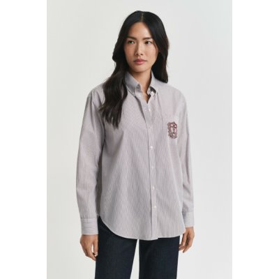GANT REL CLASSIC POPLIN GRAPHIC SHIRT PLUM WINE – Sleviste.cz