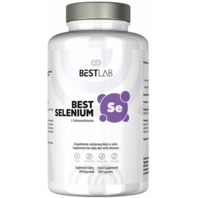 Best Lab BestSelenium selen 100 µg 200 kapslí – Hledejceny.cz