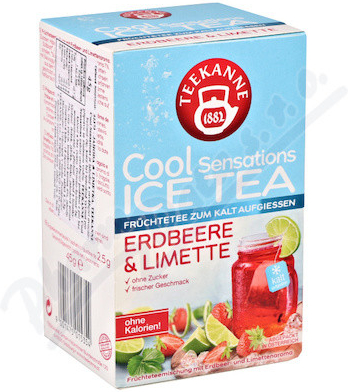 Teekanne CoolSensations IceTea jahod limet 18 x 2,5 g