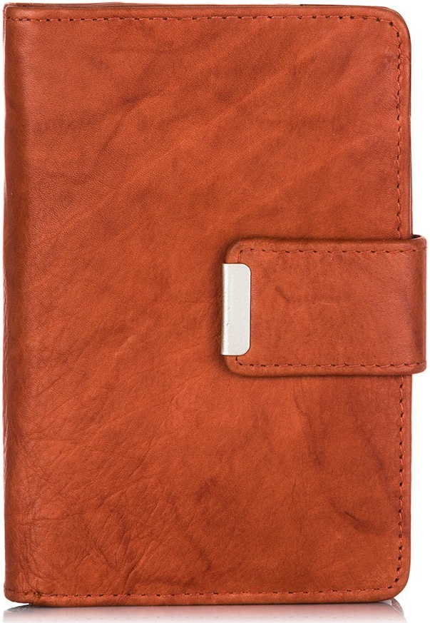 Money Maker Dámská kožená peněženka 509B červená