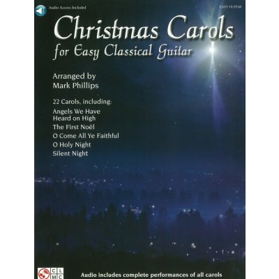 Christmas Carols for Easy Classical Guitar + Audio Online / kytara + tabulatura – Hledejceny.cz