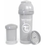 Twistshake Kojenecká láhev AntiColic Pastel Šedá 260ml – Zboží Mobilmania