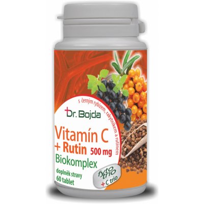 Dr.Bojda Vitamin C 500 + Rutin Biokomplex 60 tablet – Hledejceny.cz