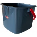 Branq 123325 Antracitový plastový kbelík 15,5 l – Hledejceny.cz