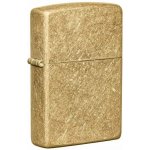 Zippo Benzínový Tumbled Brass – Hledejceny.cz