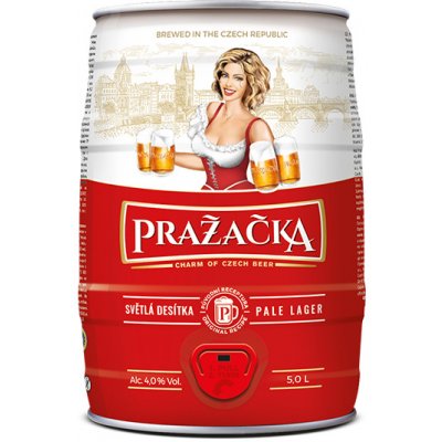 Bakalář Pražačka 10° 5 l (sud) – Zboží Dáma