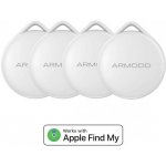 ARMODD iTag s podporou Apple Find My - 4 ks (9095) bílý – Zbozi.Blesk.cz