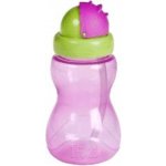 Canpol babies sportovní láhev se slámkou růžová 270 ml – Sleviste.cz