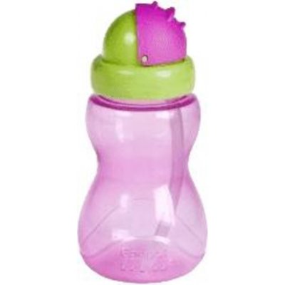 Canpol babies sportovní láhev se slámkou růžová 270 ml – Zboží Mobilmania