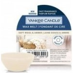 Yankee Candle Soft Wool & Amber vonný vosk 22 g – Hledejceny.cz