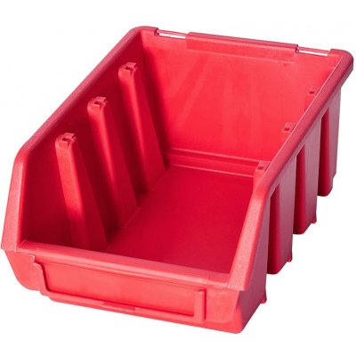Ergobox Plastový box 2 7,5 x 16,1 x 11,6 cm červený