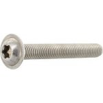 ISO7380-2 M 4 × 6 TX20 nerez A4 čočk. šroub s vnitřním šestihranem, plný závit (1000 ks) – Hledejceny.cz