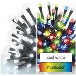 Emos D4AJ01 LED vánoční řetěz 2v1 venkovní i vnitřní studená bílá multicolor 10 m – Hledejceny.cz
