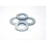 Podložka plochá, DIN 125A, žárový zinek (TZN) 17, balení 300 ks – Sleviste.cz