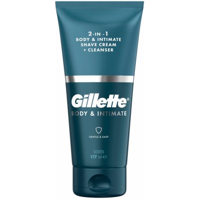 GILLETTE Intimate gél na holení intimních partií a mycí emulze 150 ml – Hledejceny.cz