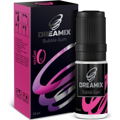 Dreamix Bubblegum 4 x 10 ml 6 mg – Zbozi.Blesk.cz