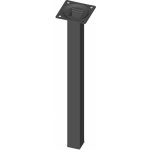 Walteco Nábytková noha hranatá 25x25x300 mm černá 50161 – Zboží Mobilmania