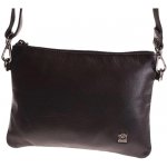 Kubát Kůže malá kožená černá kabelka psaníčko Viky 520012 – Zboží Dáma