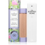 Ashleigh & Burwood Sada vonných tyčinek mini s keramickým stojanem LAVENDER & BERGAMOT 12 cm – Hledejceny.cz