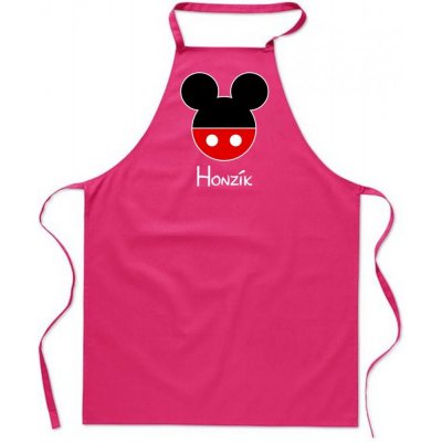 Povidlo.cz Zástěra Mouse Purpurová – Zboží Dáma