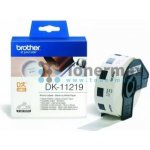 Brother DK-11219, bílá páska / černý tisk originální – Zboží Živě