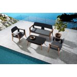 Higold Zahradní sestava Sheldon Lounge Black Olefin – Hledejceny.cz