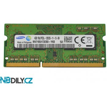 Samsung SODIMM DDR3 1600MHz 4GB CL11 M471B5173EB0-YK0