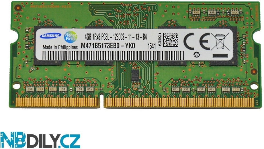 Samsung SODIMM DDR3 1600MHz 4GB CL11 M471B5173EB0-YK0