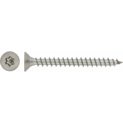 Vrut do dřevotřísky se zápust.hlavou TX20 plný závit ocel A2 4x16 mm, 200ks – Hledejceny.cz