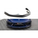 Maxton Design spoiler pod přední nárazník ver.2 pro Porsche 911 992 Carrera/Carrera S Aero, černý lesklý plast ABS – Zbozi.Blesk.cz