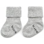 Newborn Dětské ponožky Stay-on-Socks 1pár Grey – Zboží Mobilmania